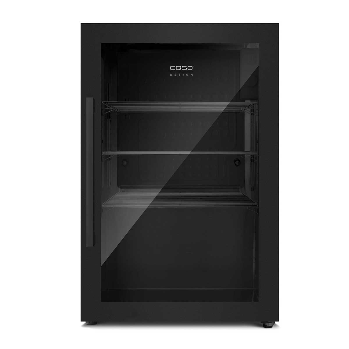 Utekjøleskap BBQ Cooler Black S høyreslående - CASO front
