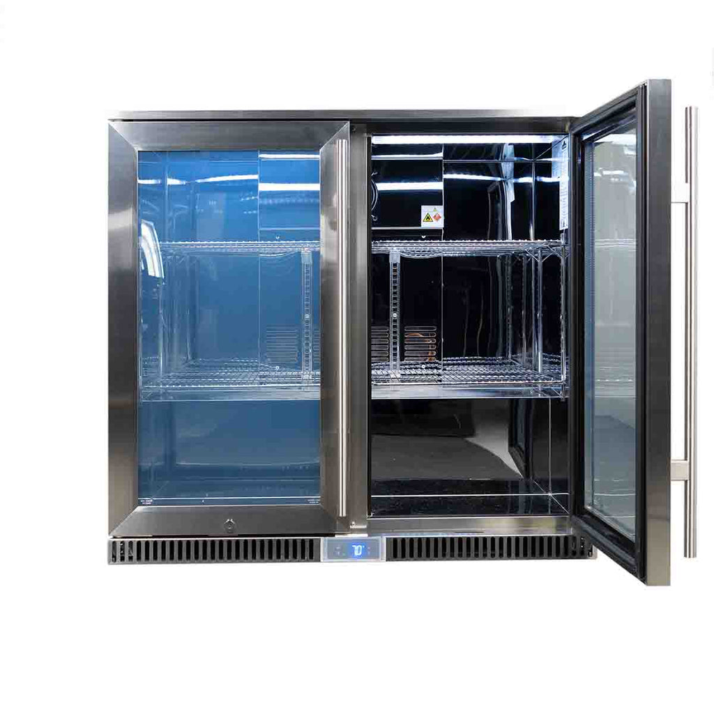 Utekjøleskap med to dører - Napoleon bakside