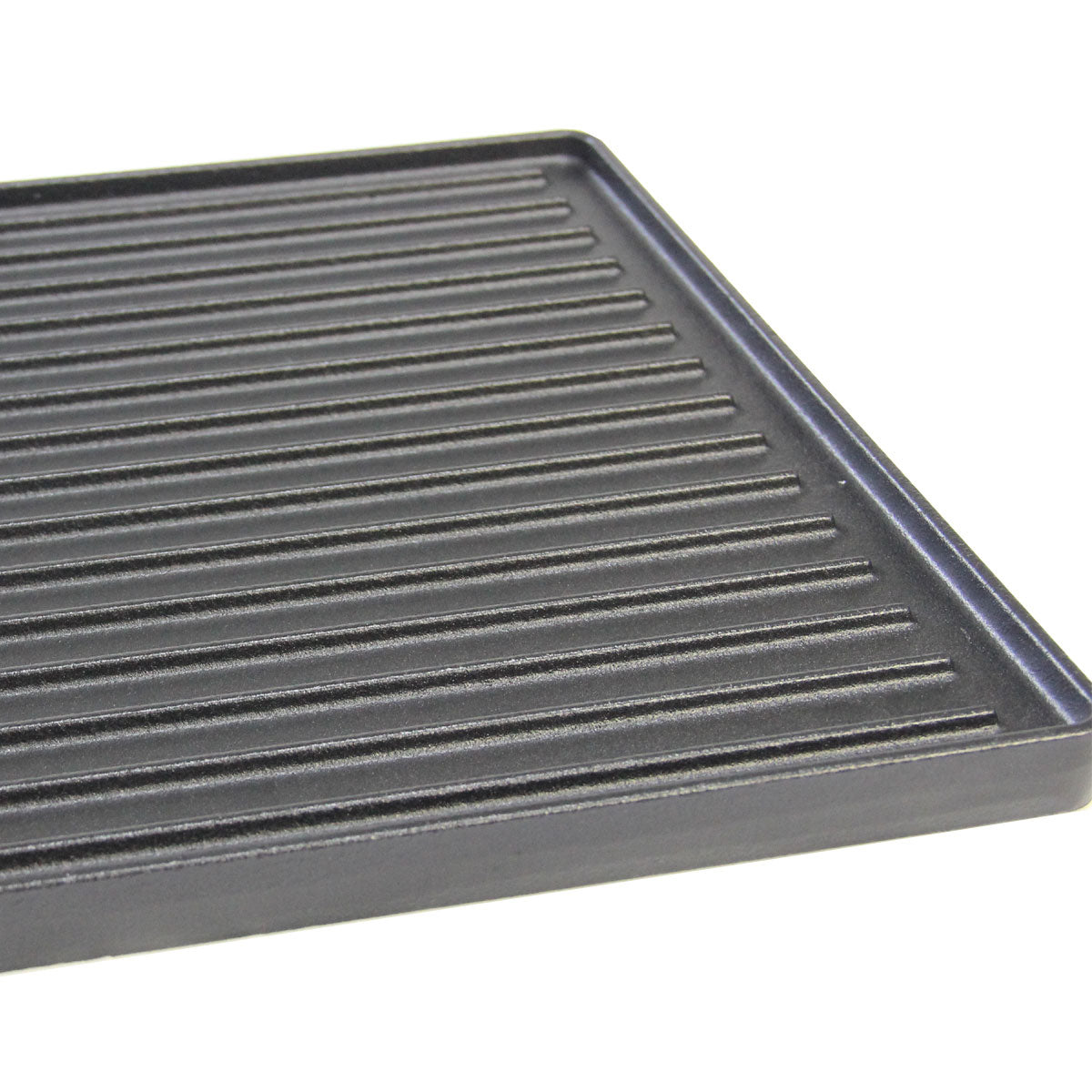 Riflet side av vendbar grillplate støpejern for Broil King Monarch Royal