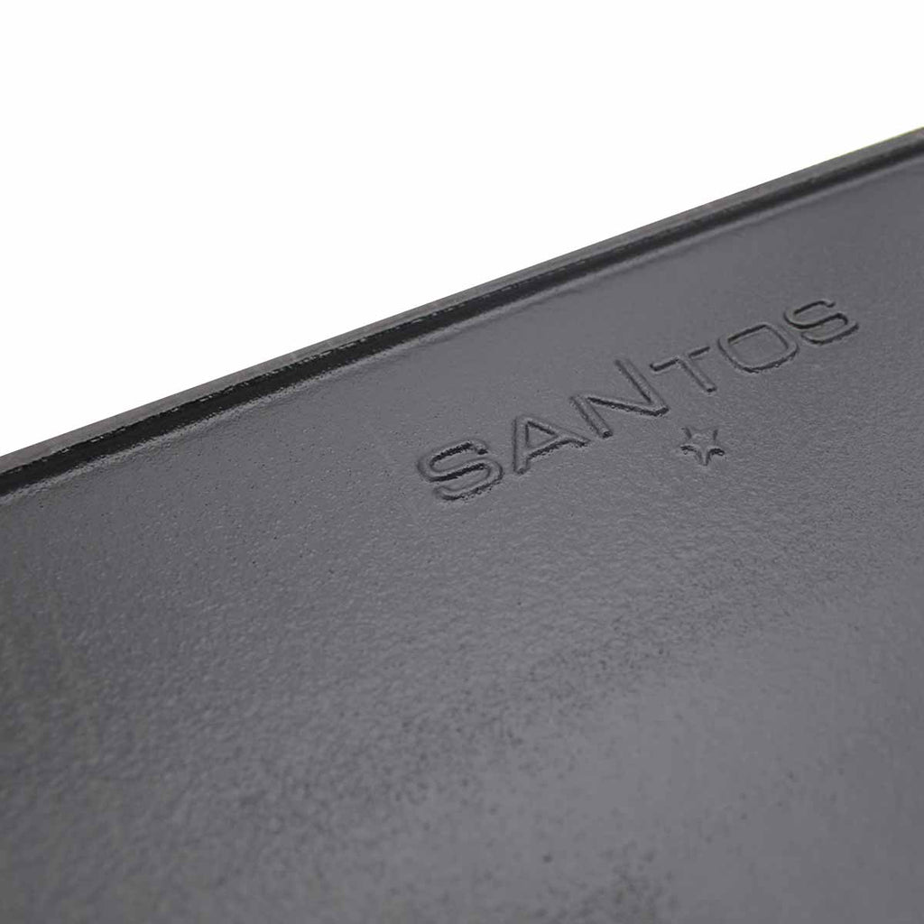 Vendbar grillplate støpejern 43x37,5 cm S-Serie - SANTOS rengjøring