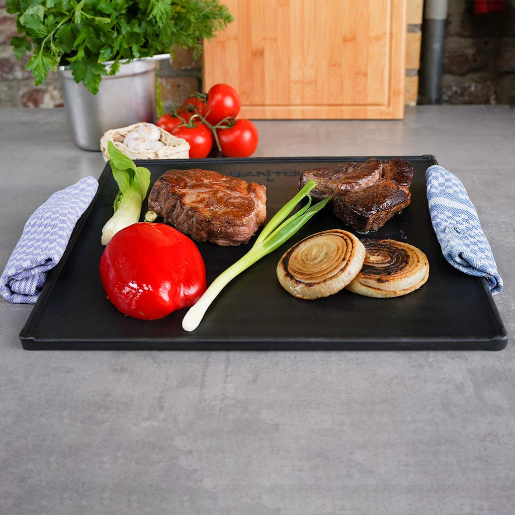 Grillplate festet i grillen Broil King Imperial Regal 48x31 cm SANTOS