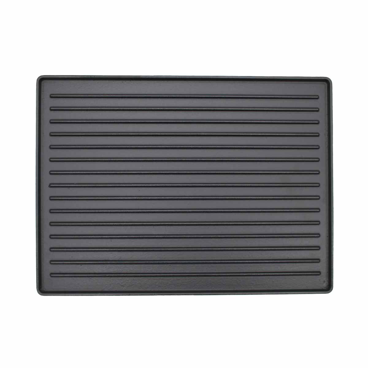 Detalj av overflate på Vendbar grillplate støpejern for Broil King Baron/Crown 43,3x32 cm