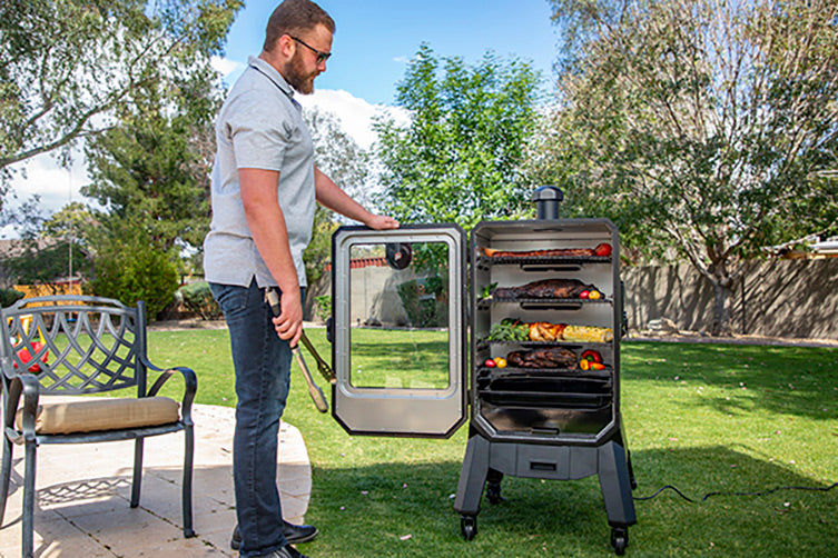 Oversikt over hele Vertikal pelletssmoker Pro Series 4 med WiFi - Pit Boss