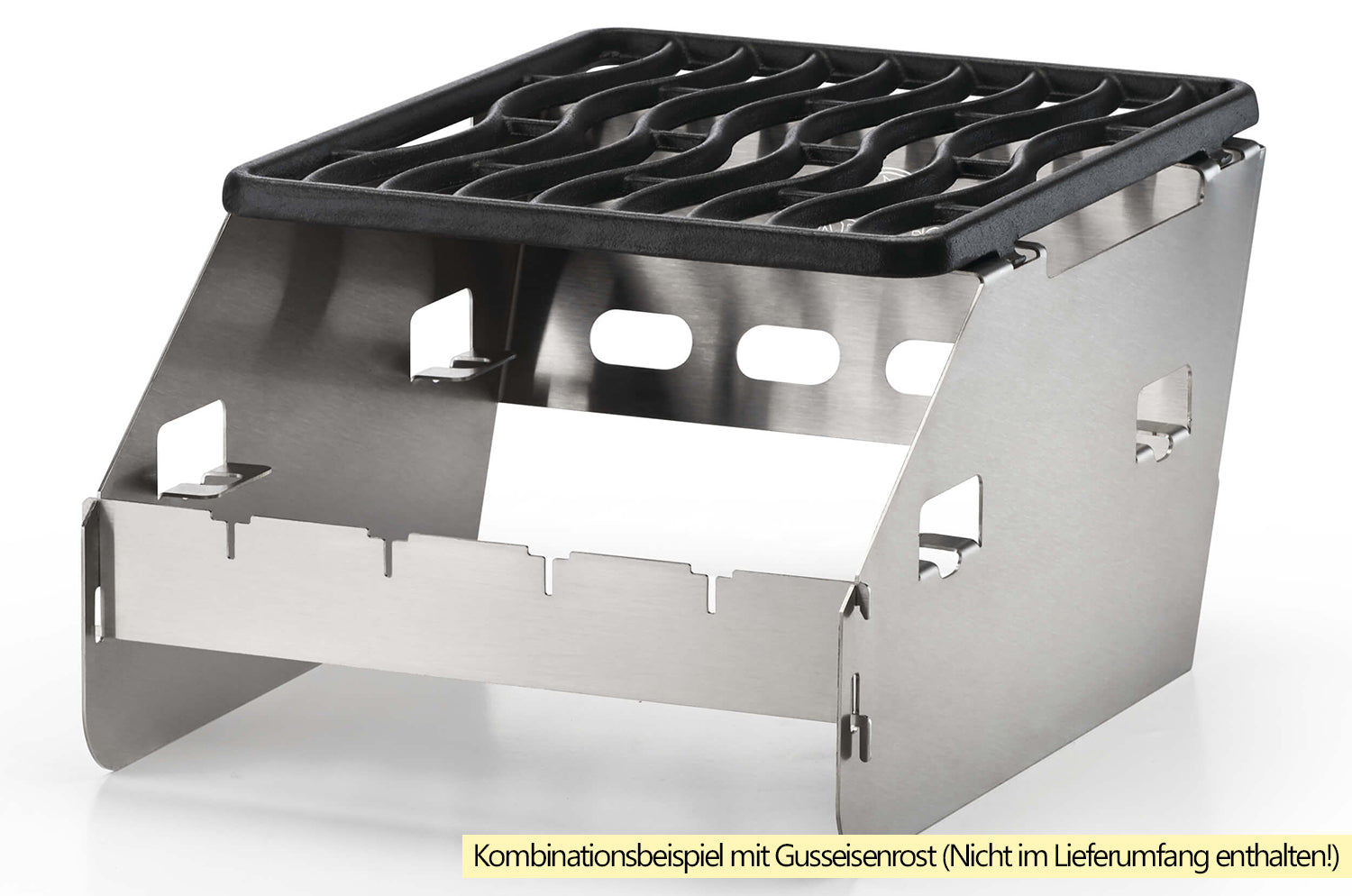 Bakside av Vindskjerm for Sizzle Zone liten Rogue XT/SE rustfritt stål