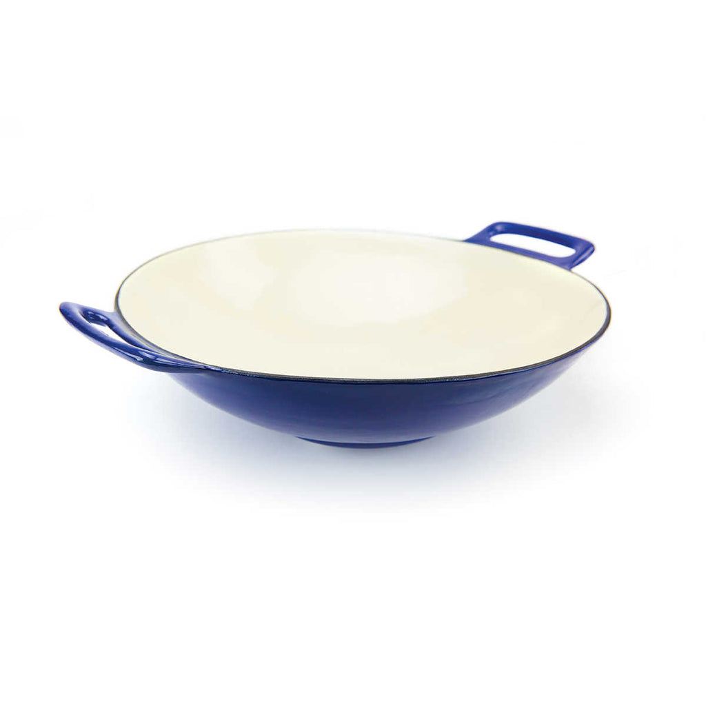 Wok porselen-emaljert 35,6 cm Broil King forfra