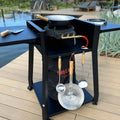 Wok-bord Comfort for gassbrenner - Hot Wok forfra med gassbrenner