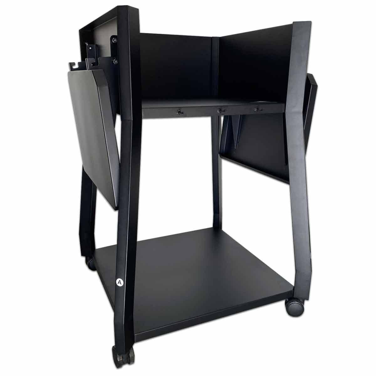 Wok-bord Comfort for gassbrenner - Hot Wok bakside med hjul