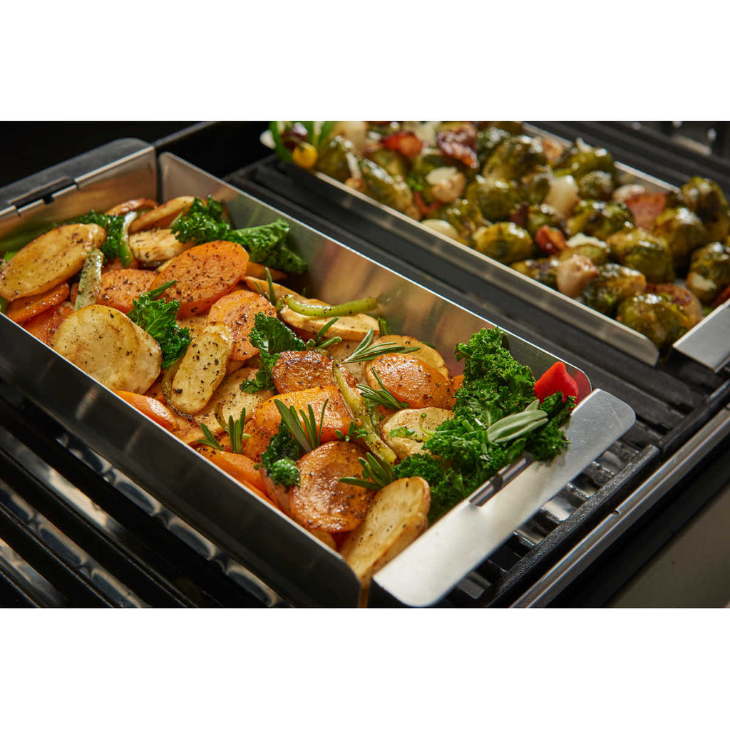 Wok Narrow 37 x 16,5 cm - Broil King håndtak