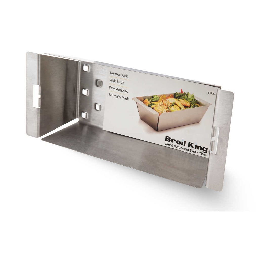 Wok Narrow 37 x 16,5 cm - Broil King materiale