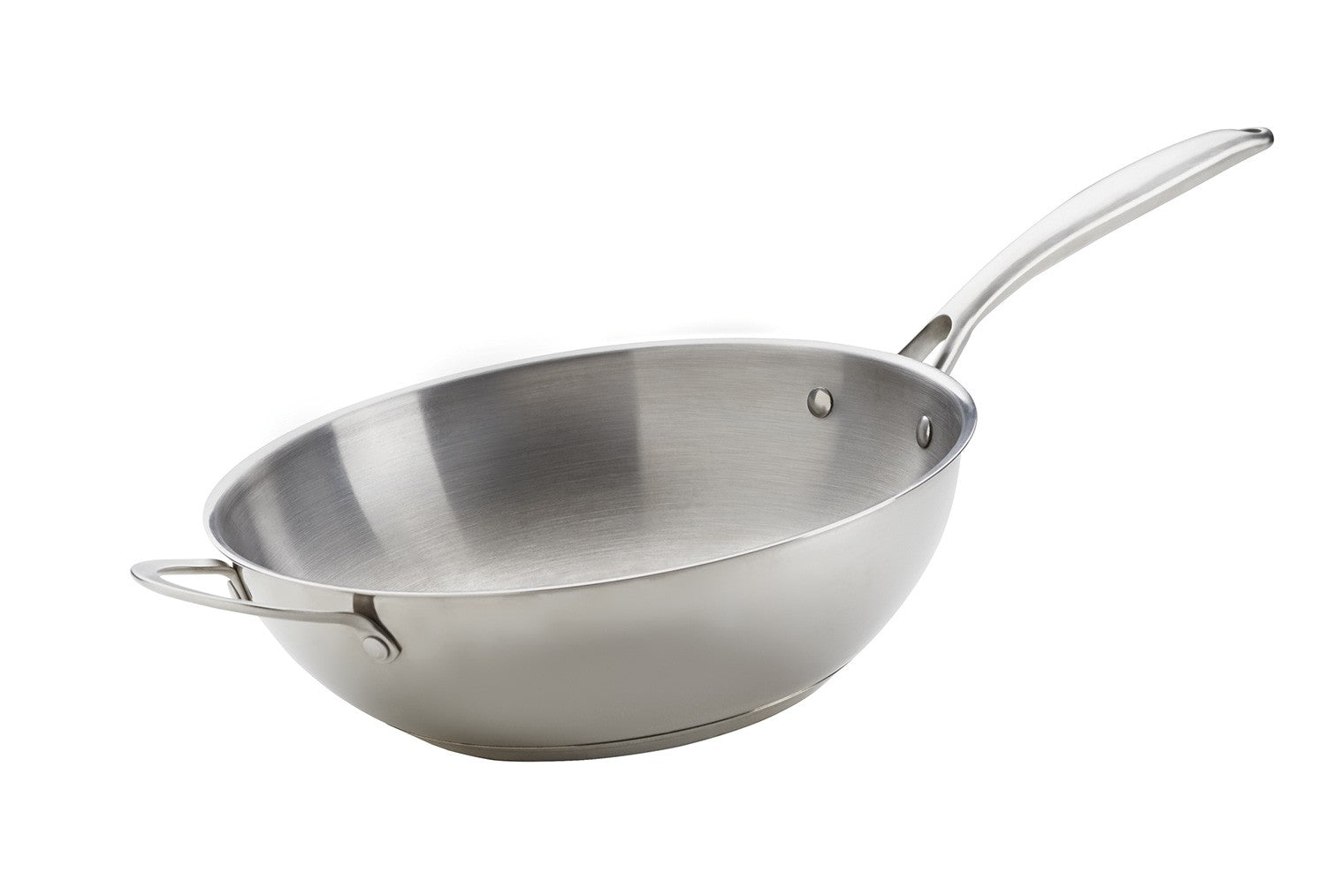 Wok rustfritt stål Ø 30 cm - Napoleon forfra