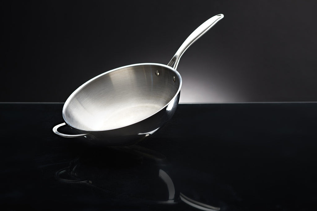 Wok rustfritt stål Ø 30 cm - Napoleon bakside