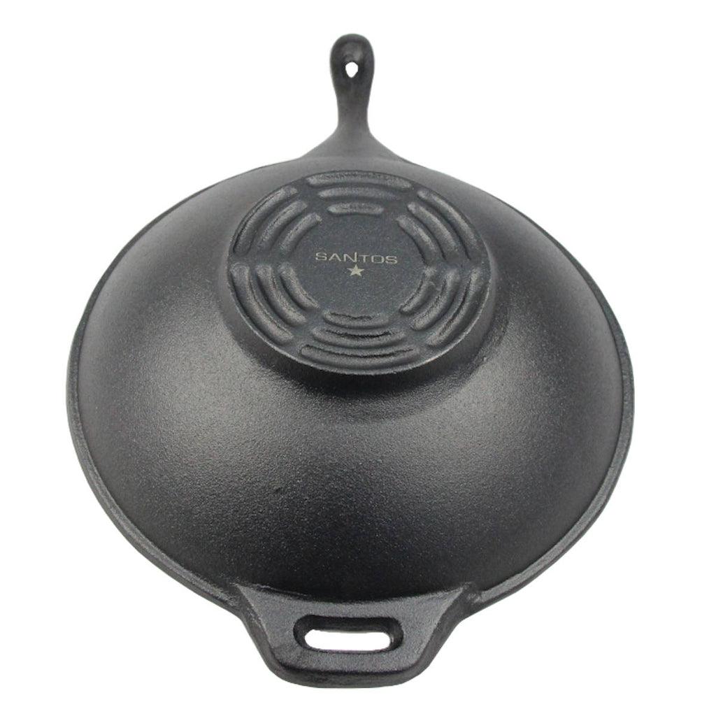 Wok støpejern Ø 31,8 cm - SANTOS bakside