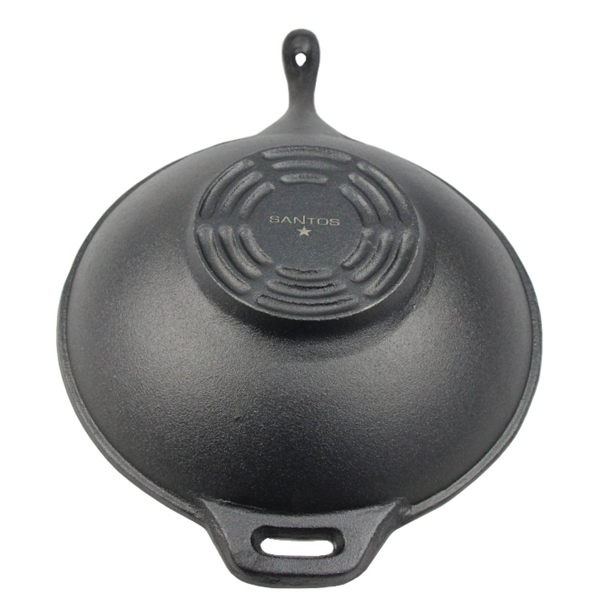 Wok støpejern Ø 31,8 cm - SANTOS bakside