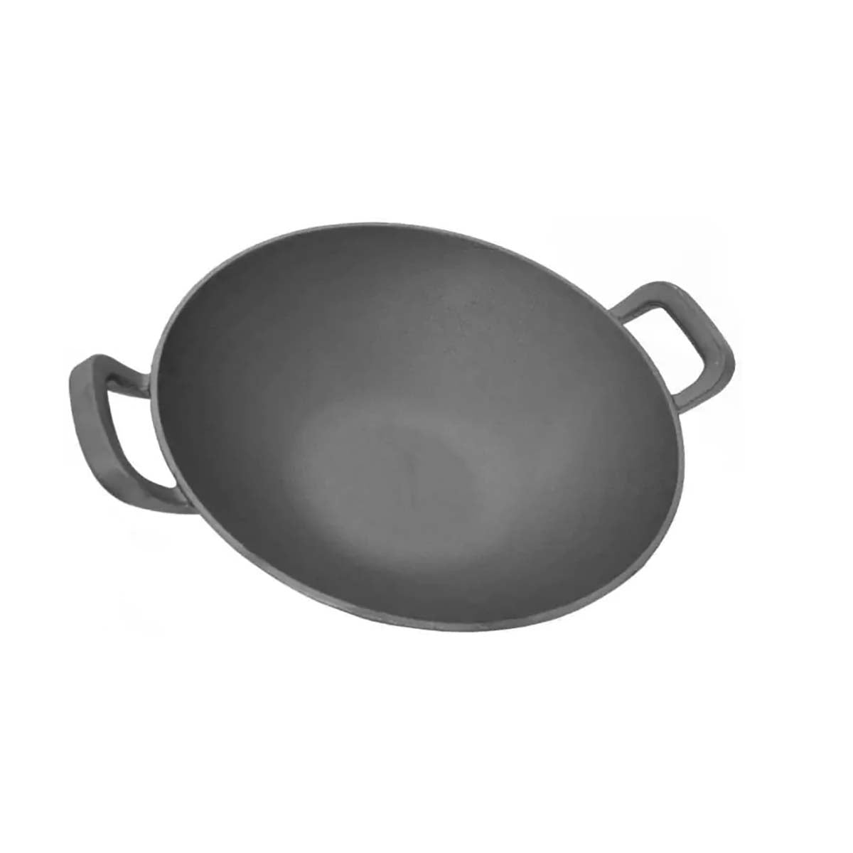 Montert Wok støpejern 34 cm - FireRocket på grill