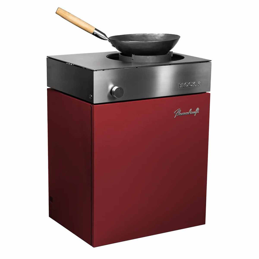 Wokbrenner Block R Gen. 5 Rubin 17 kW forfra