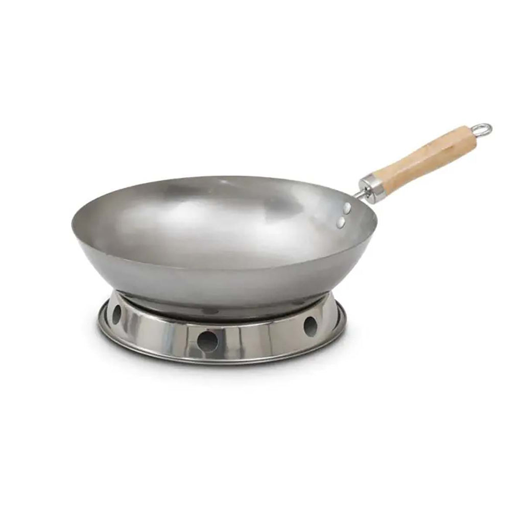 Wokring i rustfritt stål for wok - Hot Wok forfra