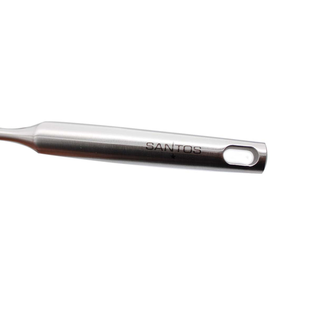 Wokspade rustfritt stål - SANTOS bakside