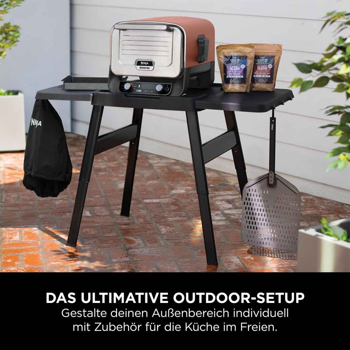 Woodfire Outdoor ovnstrekk - Ninja i bruk